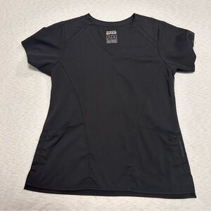 Wonderwink Pro Scrub Top‎ Women's Small Black